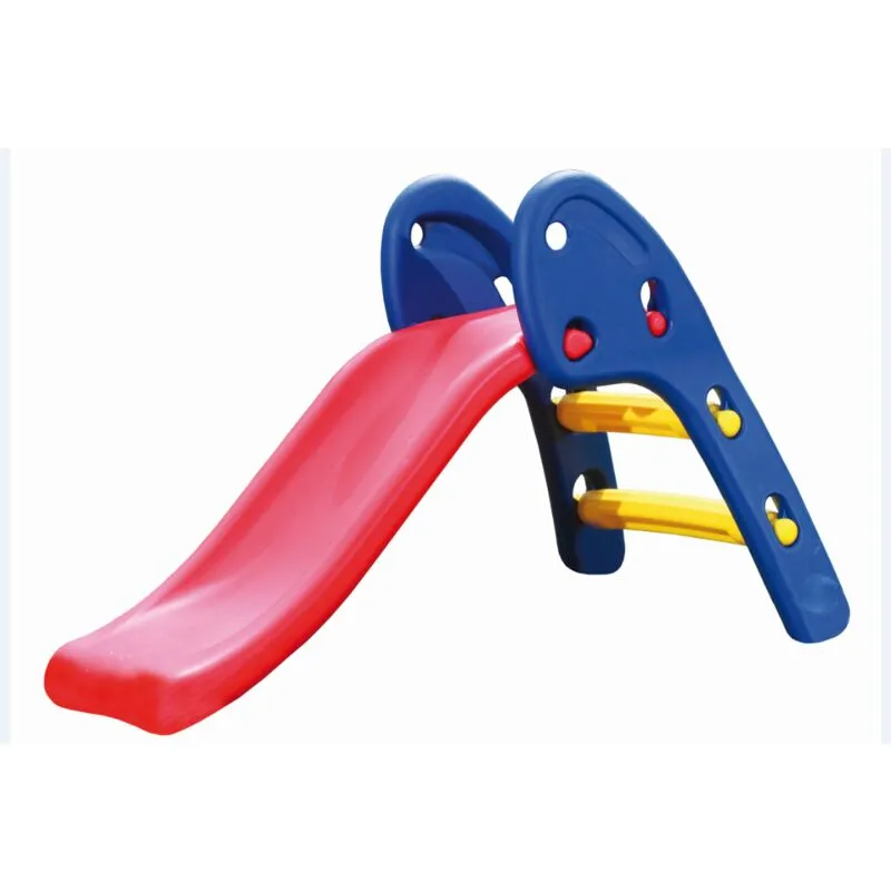 Scivolo per bambini giochi da esterno baby in plastica resistenti da giardino 110cm altalena