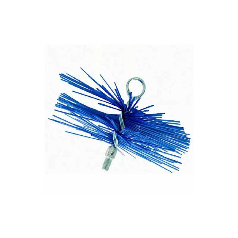  - Scovolo in nylon Dn 140 mm canne fumarie stufa a pellet, camino, caldaia.