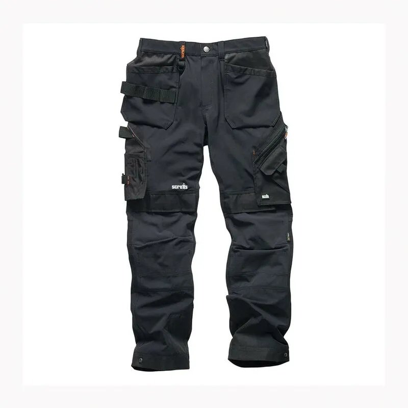 Scruffs - Pantaloni cargo Pro Flex Plus neri Taglia 54 r