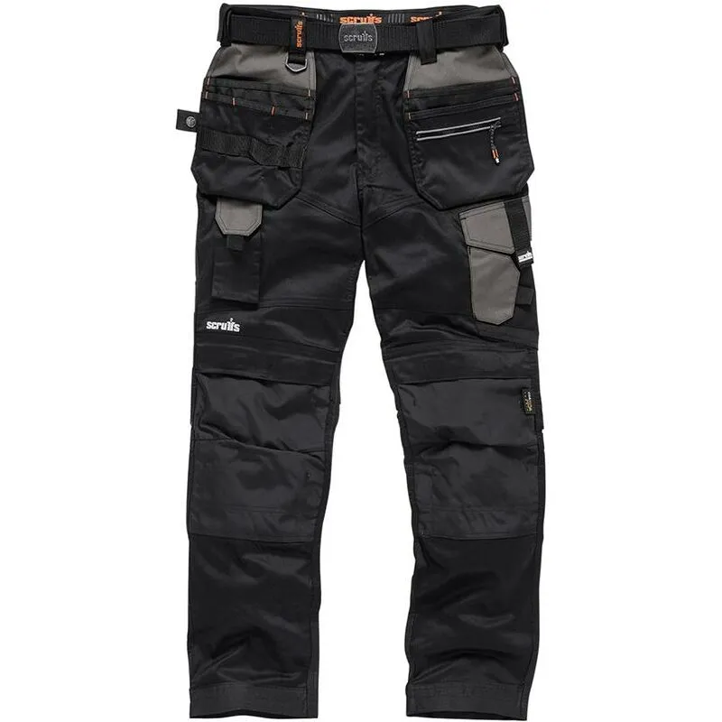 Scruffs - Pantaloni con fondina Pro Flex neri 48 r