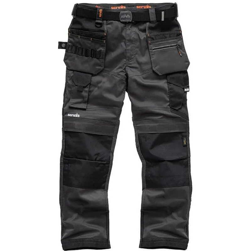 Scruffs - Pantaloni con Fondina Pro grigio grafite Taglia 36 s