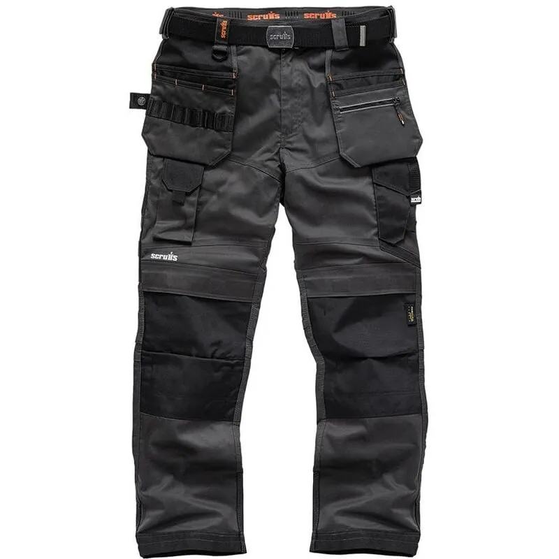 Scruffs - Pantaloni con Fondina Pro grigio grafite Taglia 46 s