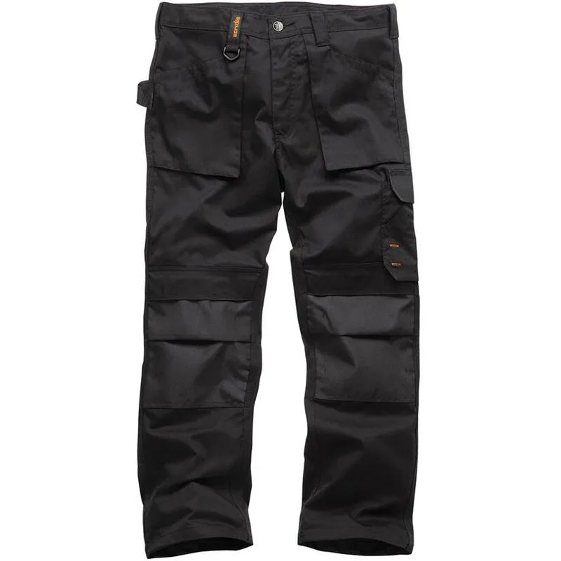 Scruffs - Pantaloni da lavoro Worker Neri Taglia 56 l