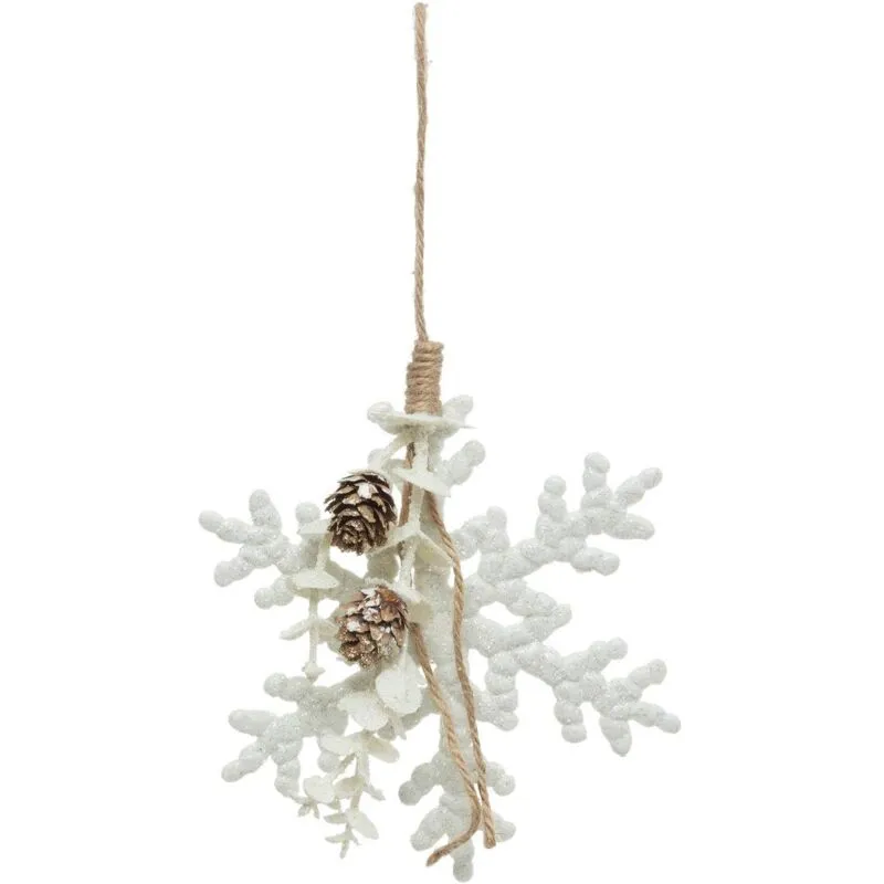 Sdn plast flocon pdp bl 15cm - Feeric lights & christmas