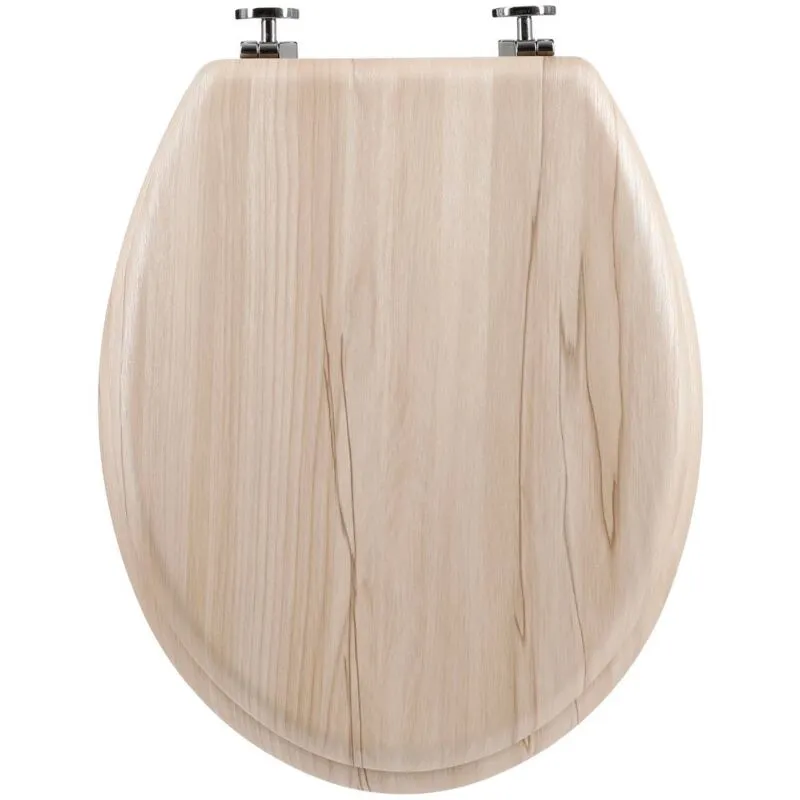 Sedile per wc in legno naturale effetto legno - 5five