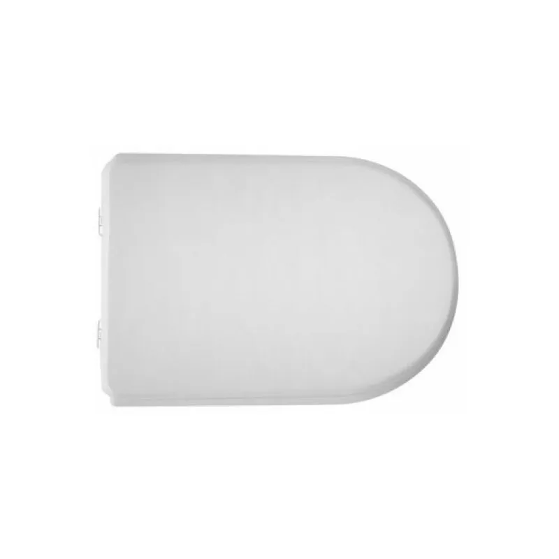 Dianhydro - sedile wc per astra vaso serie 83 forma 7 Bianco - Cerniere a passanti