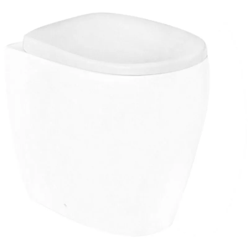 Inbagno - Sedile wc per vaso anziani serie Hera chiusura con cerniere soft-close