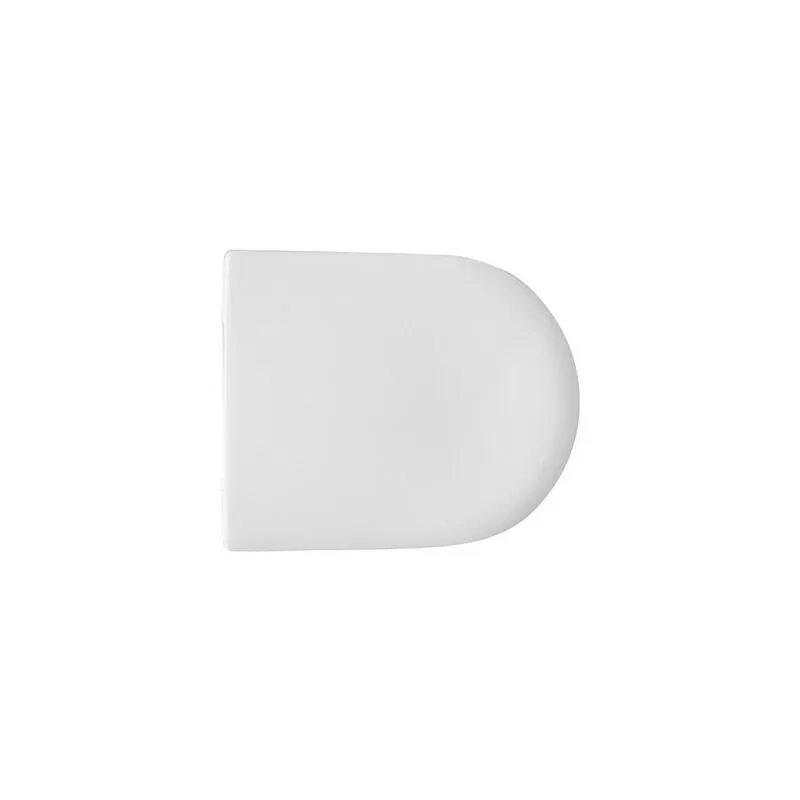 SEDILE WC PER VASO FILO MURO COMPACT/NINFEA Bianco RAK