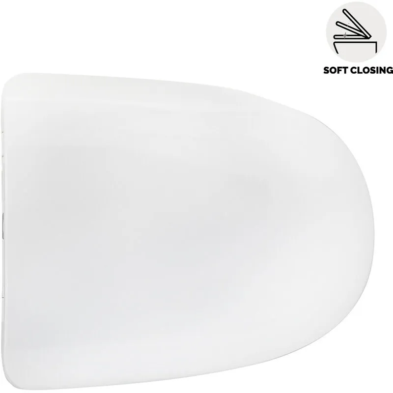 Rak Ceramics - Sedile wc sensation con soft closing bianco