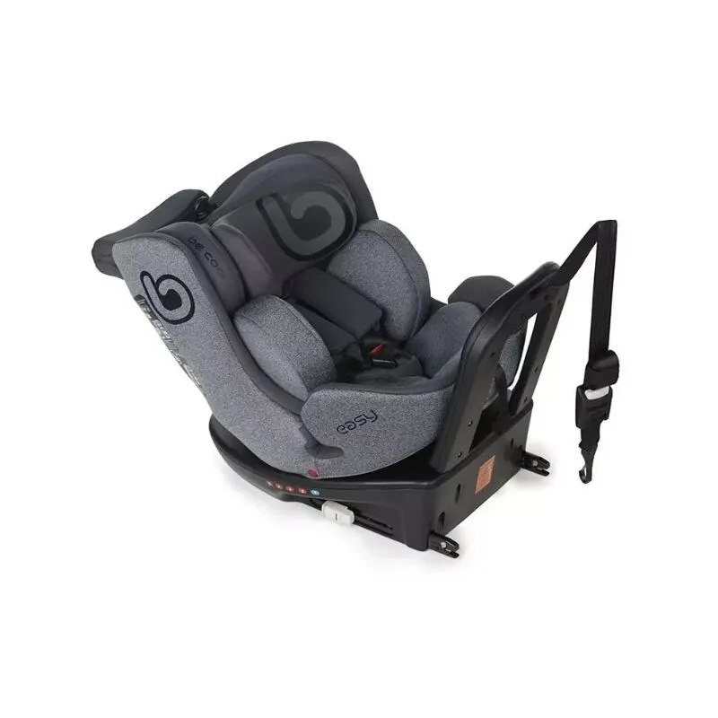 Be Cool Seggiolino Auto Easy i-Size R129 con Base Isofix Girevole e Top Theter per Bambini da 40 a 150 cm - dalla nascita ai 12 anni circa - Be