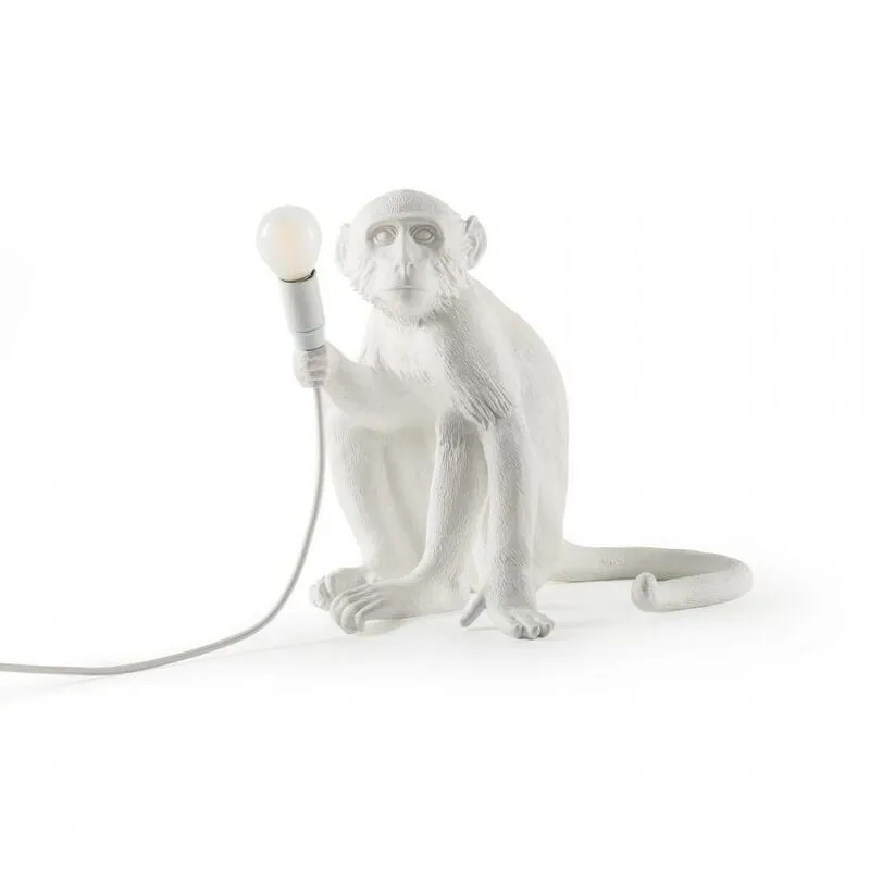 Monkey lamp lampada da terra in resina altezza 32 cm  14882