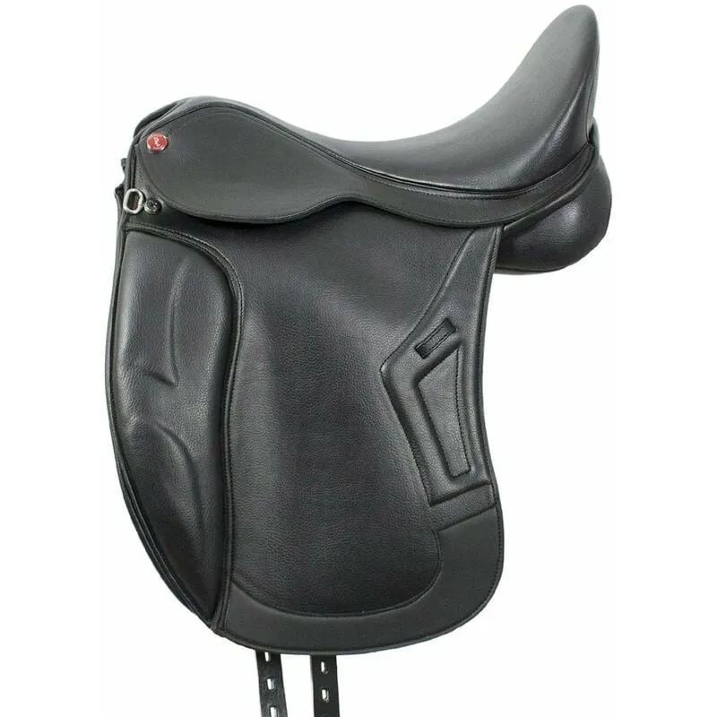 Prolight - Sella da dressage Pro-Light modello Brindisi: 17, nero