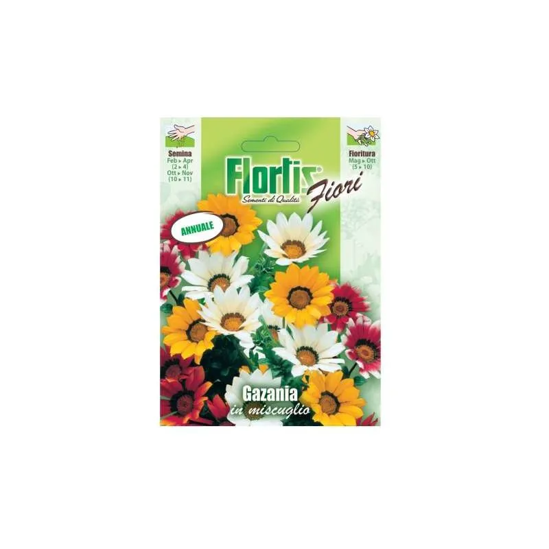 Flortis - Semi di Gazania Nana Compatta Mix