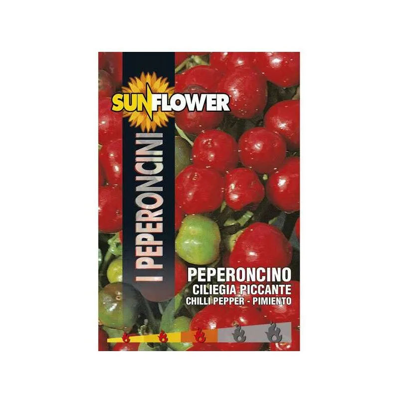 Sementi Peperoncino Ciliegia Sunflower