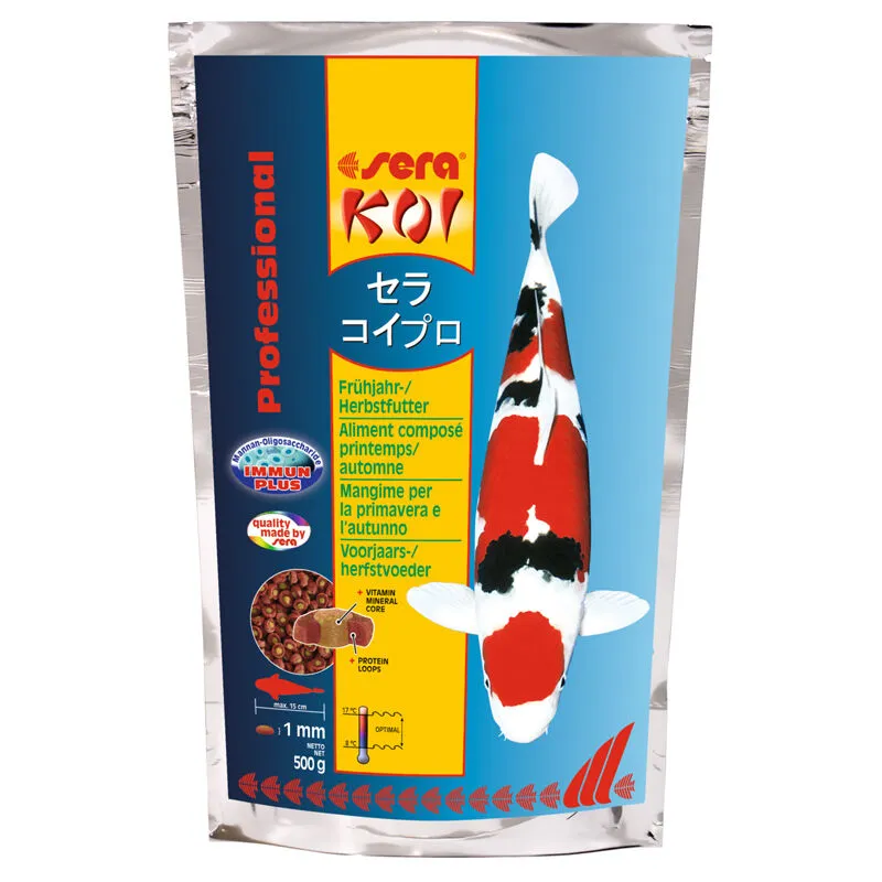  Koi Professional Mangime per la Primavera e l' Autunno 500gr