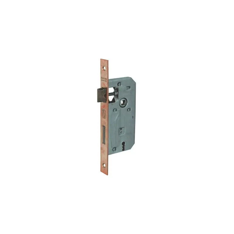 Bonaiti - serratura patent b.quadro bronzato 042P i.mm 70 f.mm 22 e.mm 50