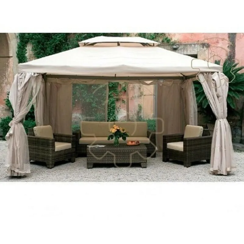 Ricambio set 4 teli moschiera per gazebo sahara mt.4x4 zanzariere Salone