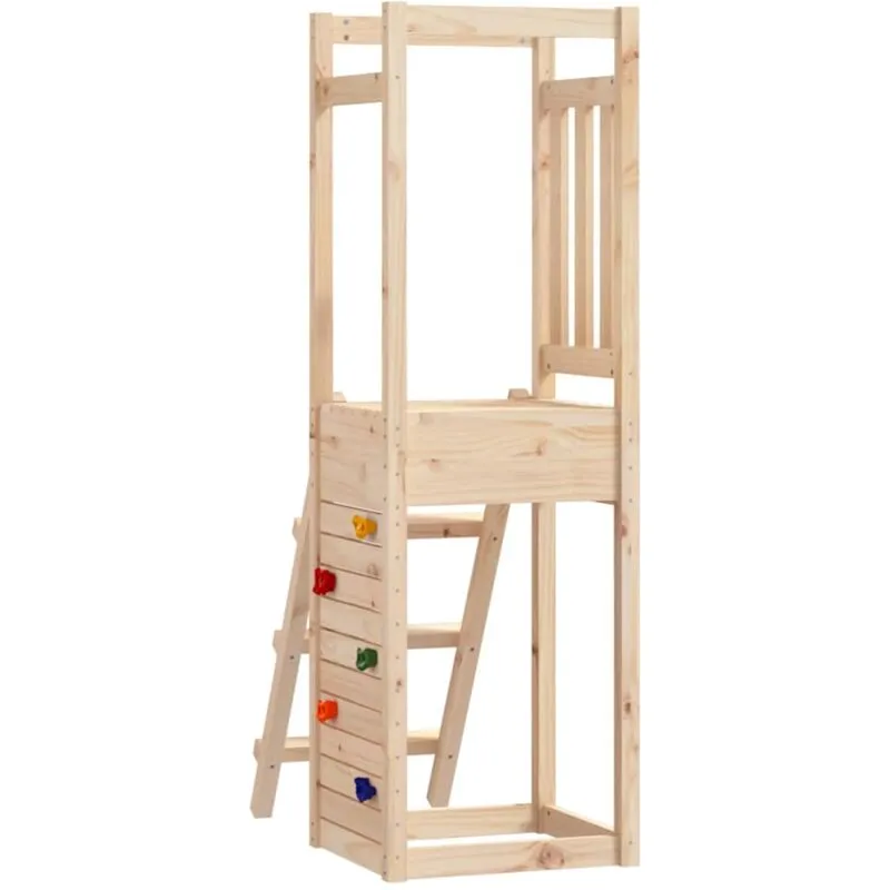 Set da Gioco 53x46,5x169 cm in Legno Massello di Pino