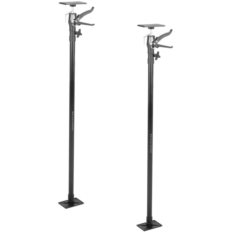 Set di 2 aste telescopiche Stahlwerk 110-290 cm con capacità di carico di 43 kg Puntello di costruzione