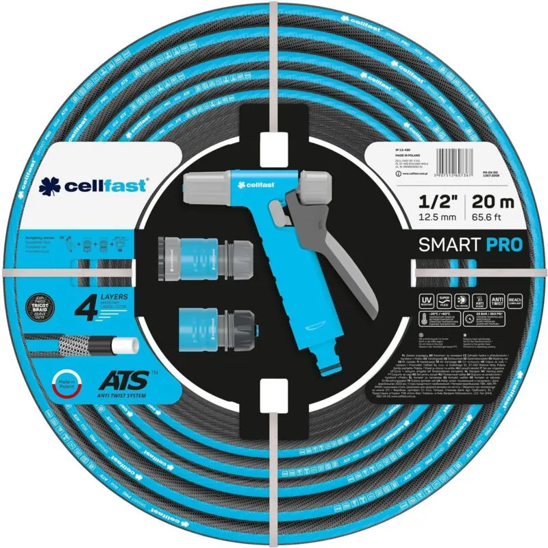 Set di irrigazione smart pro ats - 20 metri di Ø1/2' (12,5 mm) - Blu