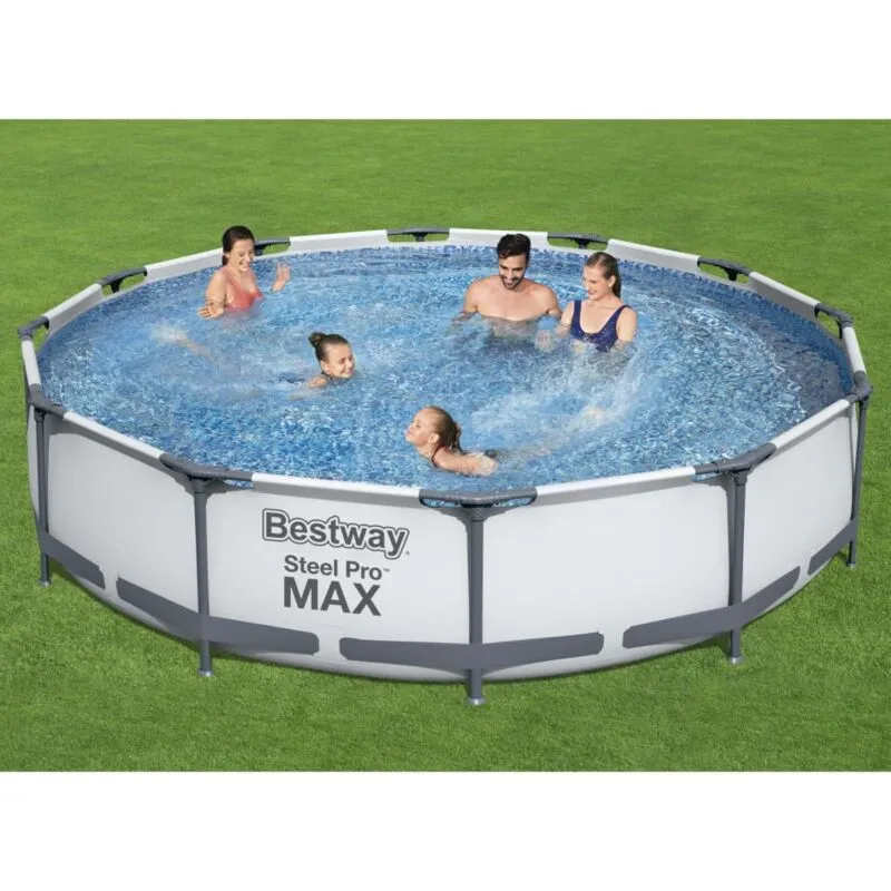  - Set Piscina Steel Pro max 366x76 cm