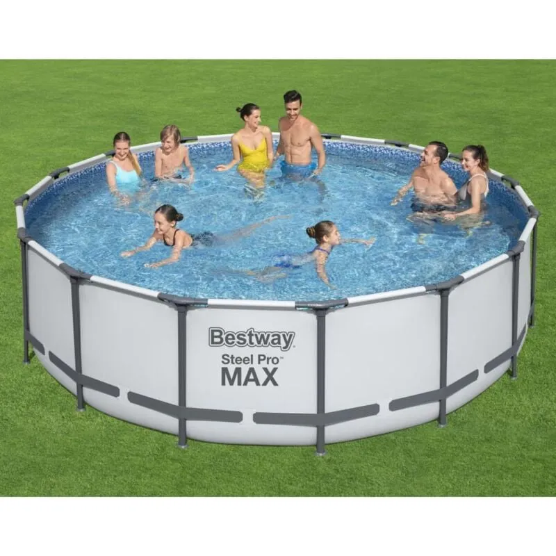  - Set Piscina Steel Pro max 488x122 cm