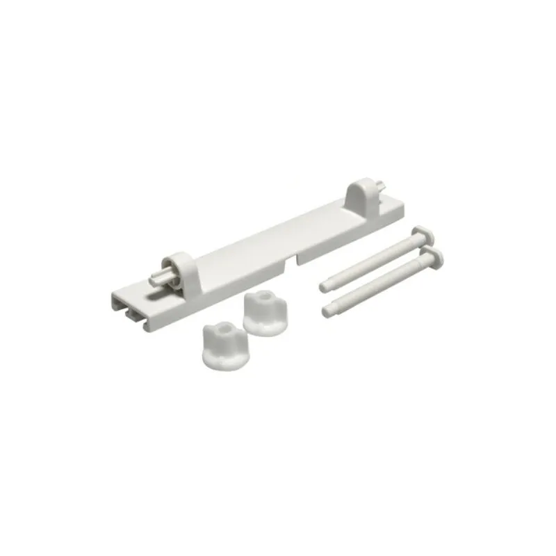  - set ricambio per sedile wc modello etna Bianco