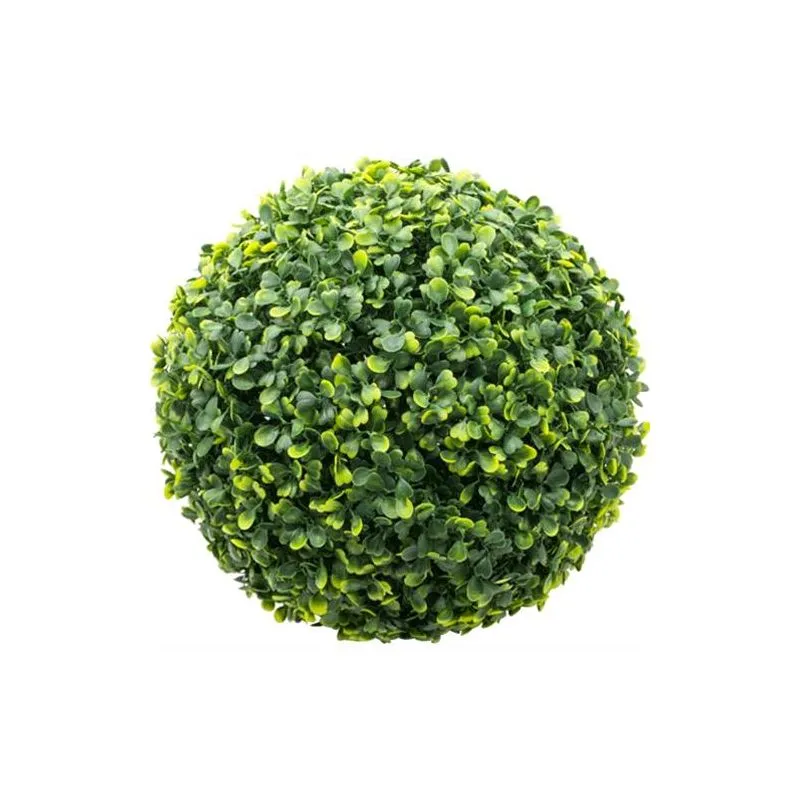 Sfera Sintetica Di Bosso 55Cm Papillon Colore Verde