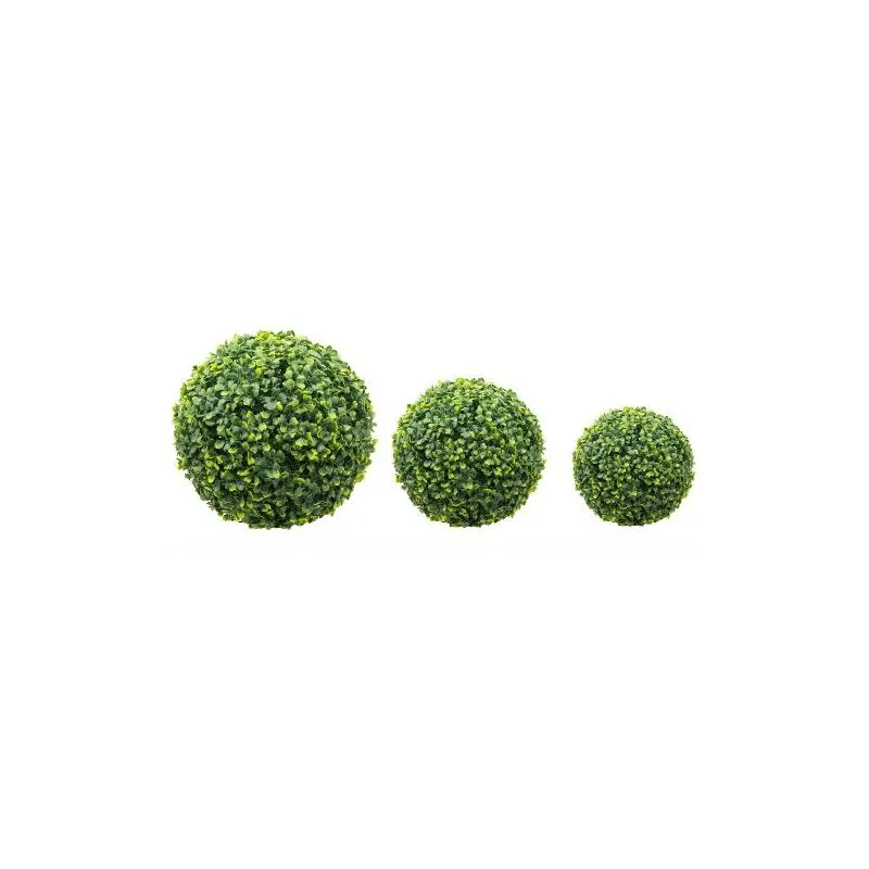 Sfera di Bosso sintetico Palla artificiale Buxus Arredamento da giardino 38 cm