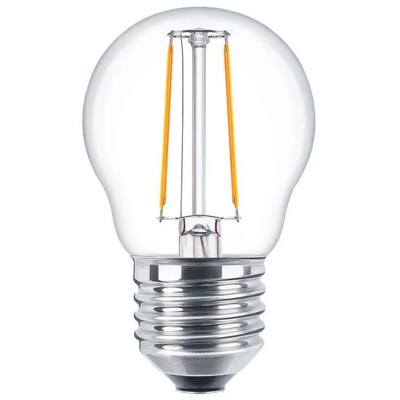 Nova Line - Lampadina Led a Filamento E27 G45 a sfera 2W Bianco caldo 2700K Novaline