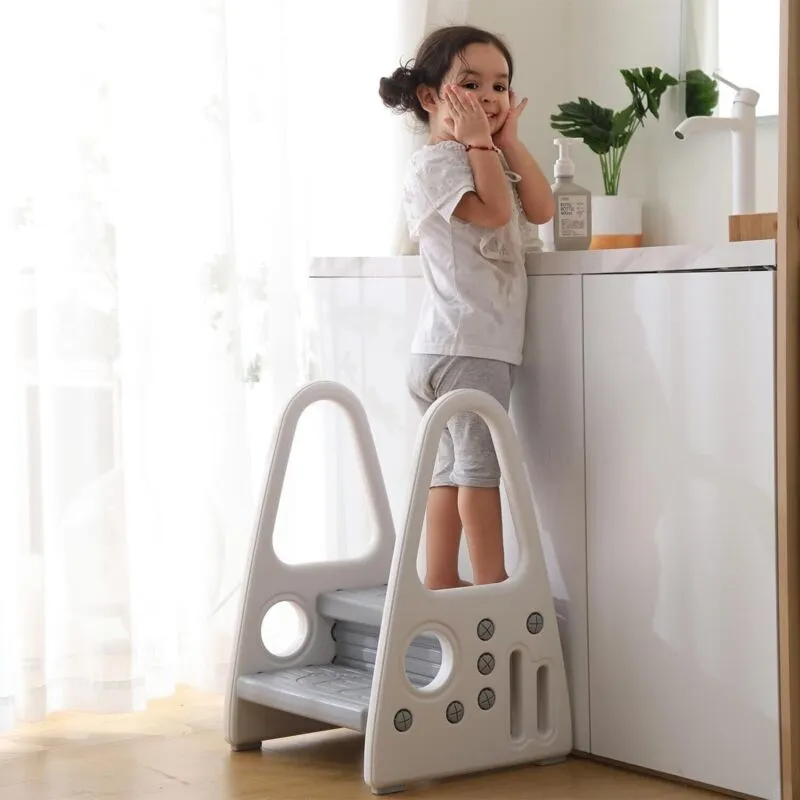 Sgabello per Bambini Scaletta per Bambini per Bagno Cucina stanzetta