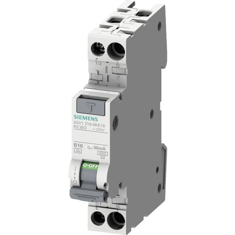 Siemens 5SV13166KK13 Magnetotermico e differenziale 2 poli 13 A 0.03 A 230 V