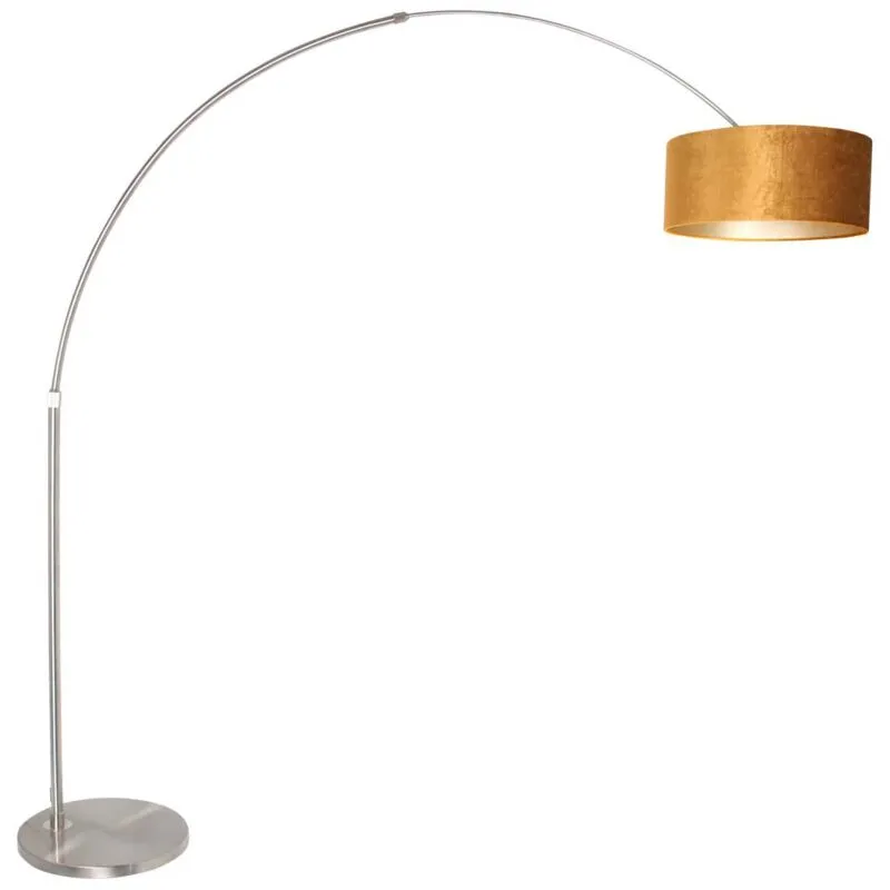 Steinhauer - lampade da terra Sparkled light - ambra - tessuto - 8126ST - Ambra