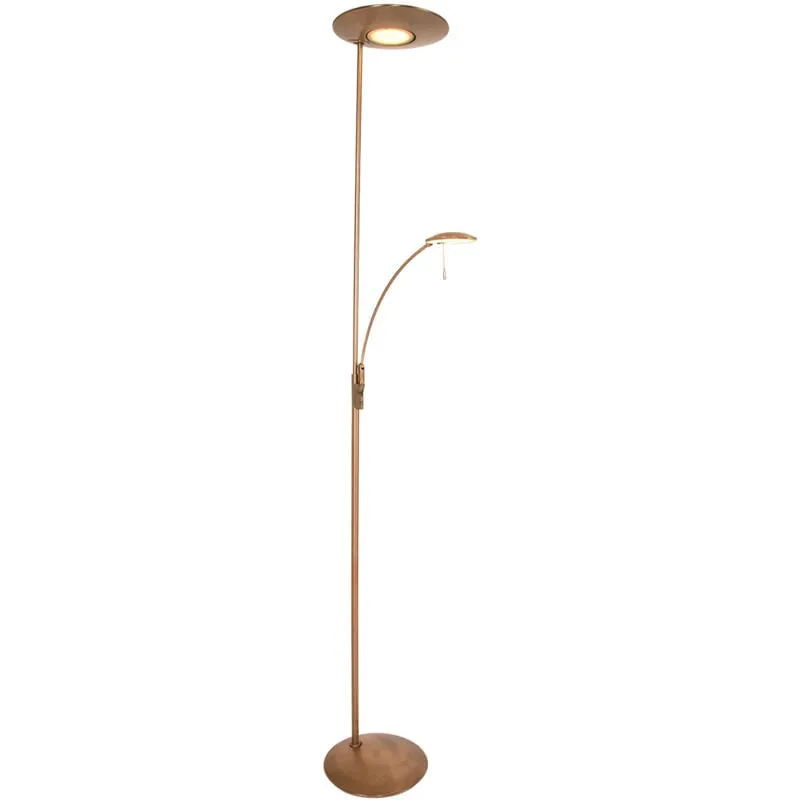 Steinhauer - lampade da terra Zenith led - bronzo - metallo - 7860BR - Bronzo