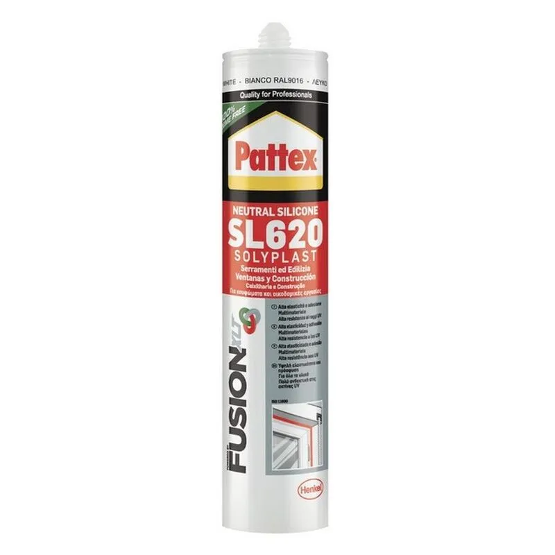 Sigillante neutro serramenti ed edilizia pattex fusion SL620 ml. 300 - grigio ral 7011