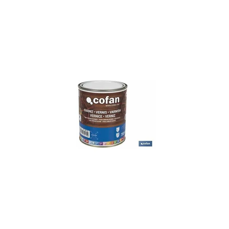 Cofan - Vernice Incolore Per Barche 750 Ml