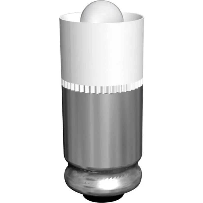 MEDG5762 Luce di segnalazione a led Bianco T1 3/4 mg 12 v/dc 15 mA 2000 mcd 428 mlm - 