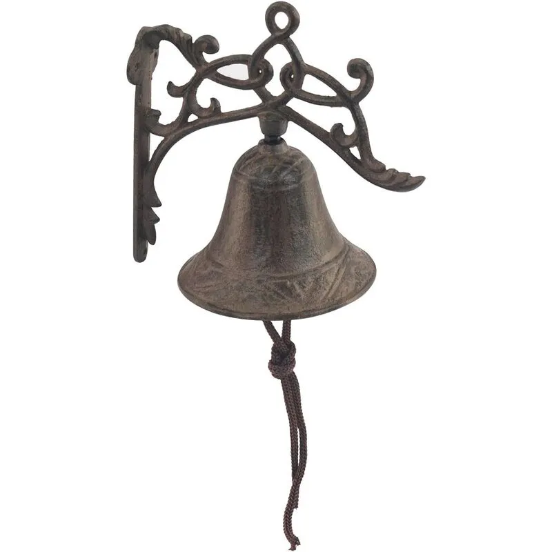 Signes Grimalt Gardin Bells Ornamento della parete del giardino marrone - 18x17x11cm