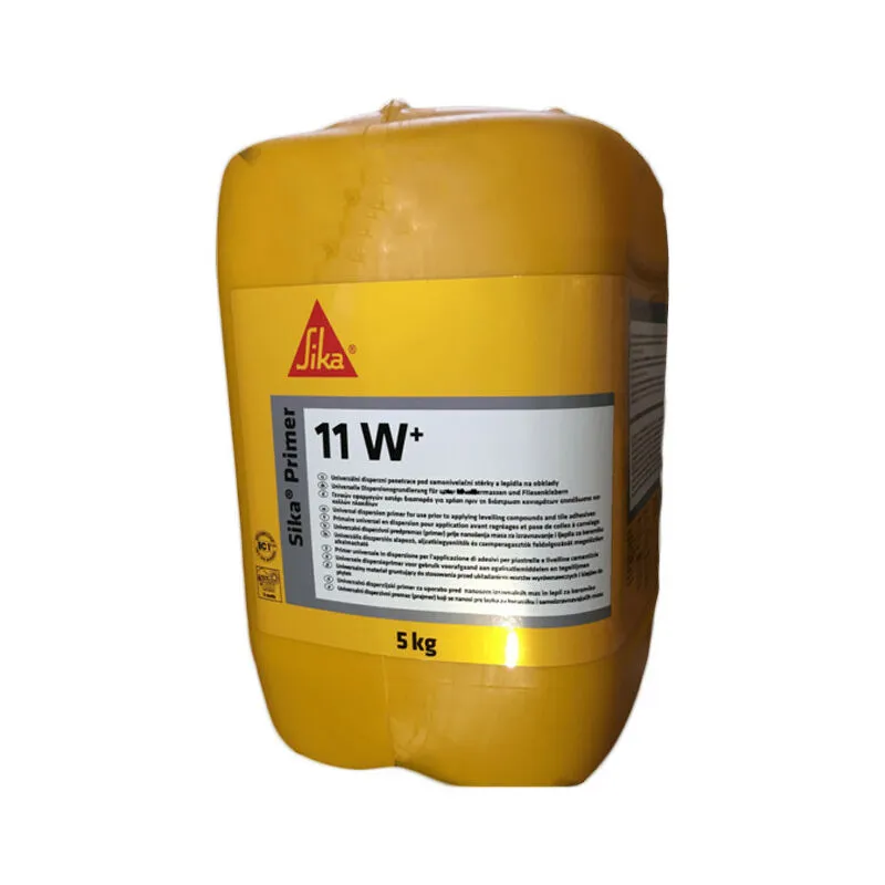 Sika - PRIMER-11 w+ - primer universale 5KG in dispersione per applicazione adesivi per piastrelle e livelline cementizie