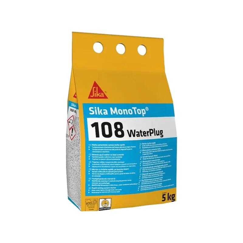 MonoTop-108 WaterPlug C234 sacco 5 kg - Sika