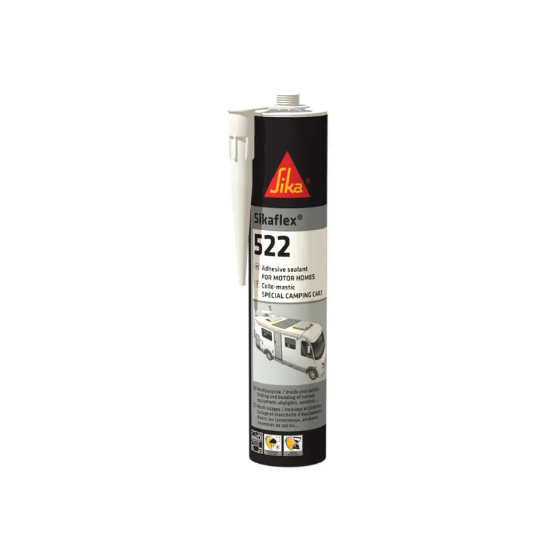 Sika - flex Colla per stucco 522 Caravan - Bianco - 300ml - Blanc