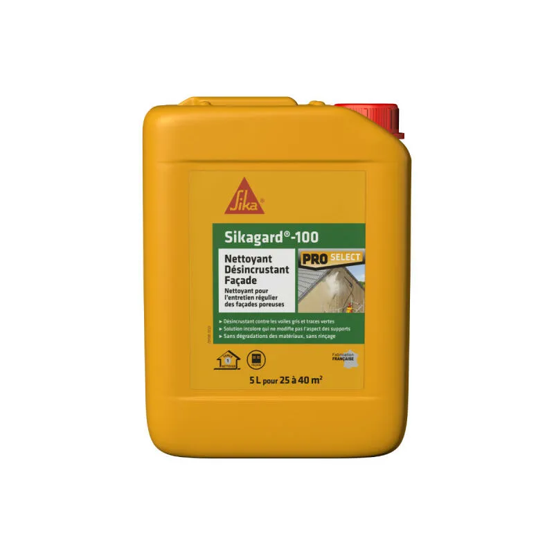 Sika - gard-100 Detergente per facciate - 5L - Incolore