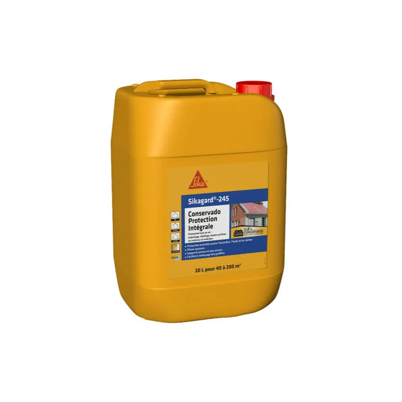 Sika - gard-245 Conservado Protezione idrorepellente integrale - 20L - Incolore