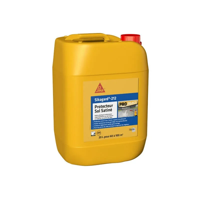 Sika - Idrorepellente gard-212 Satin Floor Protector - 20L - Incolore