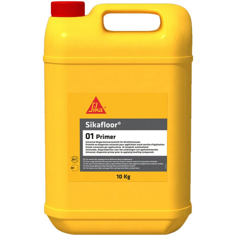 Sika - FLOOR-01 primer - strato preliminare universale in dispersione sotto livelline o malte adesive - 10 litri