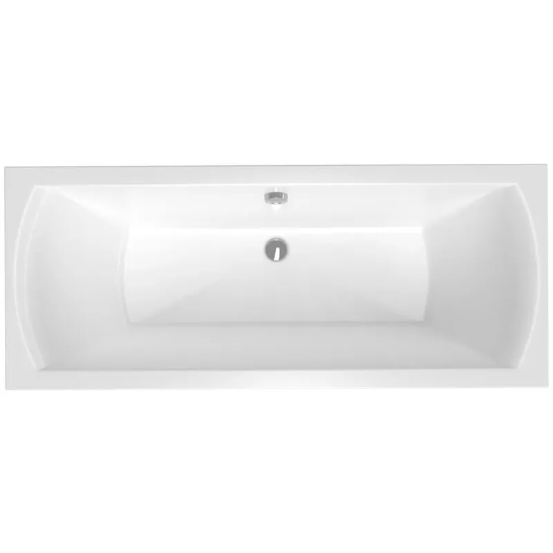 Laguna Cube Way Plus, vasca da bagno, rettangolare, 160x70 cm, acrilico destro e sinistro, bianco (CUB1600PLUS) - Siko