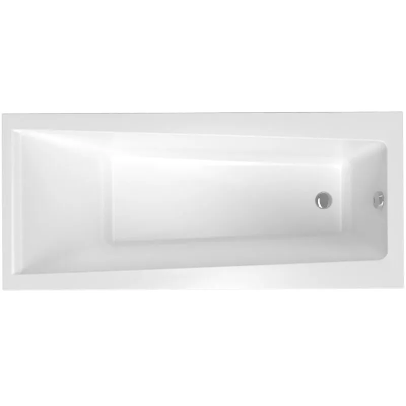 Laguna Idea Plus Vasca rettangolare, 160x75 cm, acrilico, destra e sinistra, bianco (ID1600PLUS) - Siko