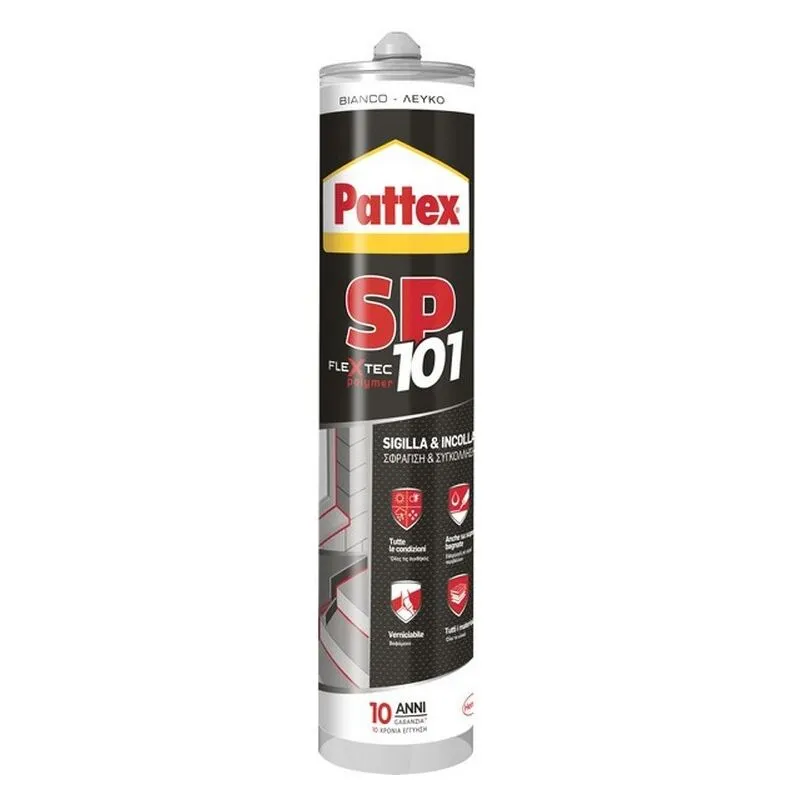 Silicone neutro pattex SP101 ml. 280 - bianco