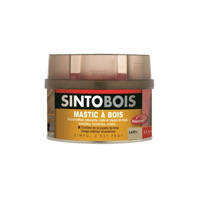 Sinto - Stucco bois + tubo indurente sa - Abete - Confezione da 1 litro - 23782