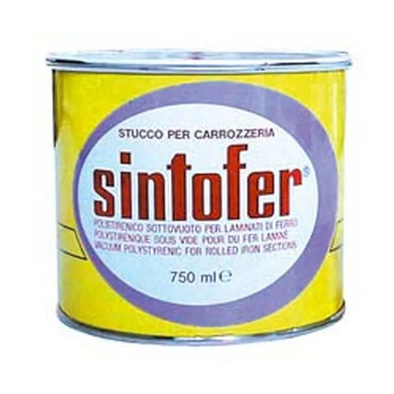 Sintofer stucco per metallo in barattolo - ML.500 grigio